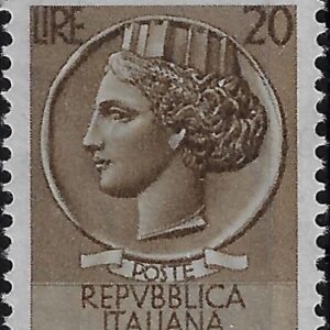 1955 Siracusana £ 20