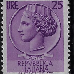 1955 Siracusana £ 25