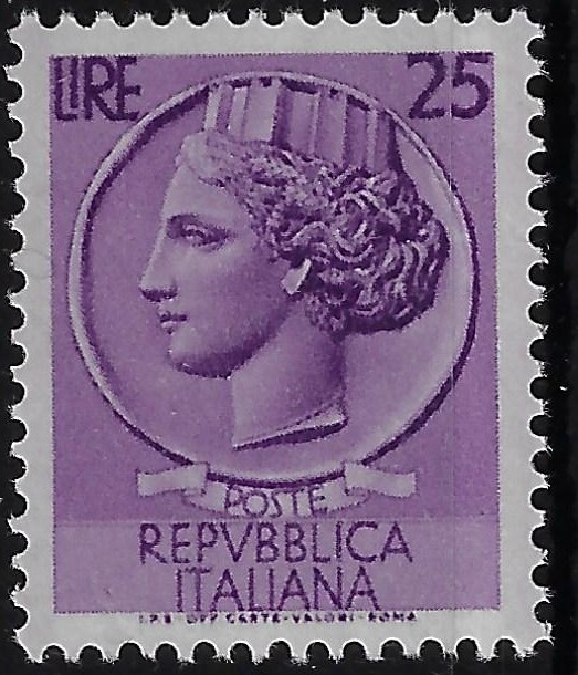 1955 Siracusana £ 25