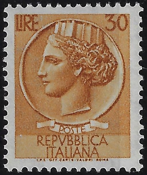 1955 Siracusana £ 30