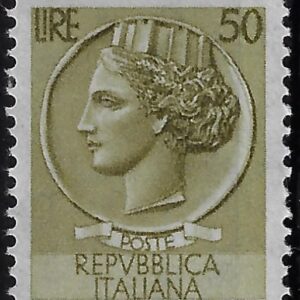 1955 Siracusana £ 50