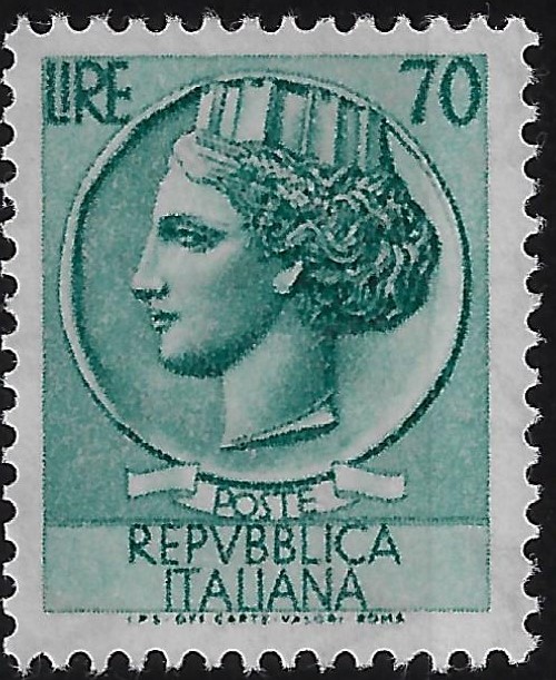1955 Siracusana £ 70