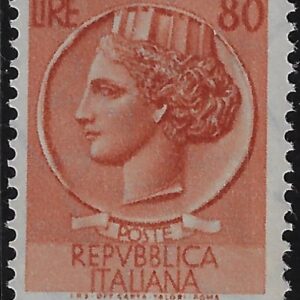 1955 Siracusana £ 80