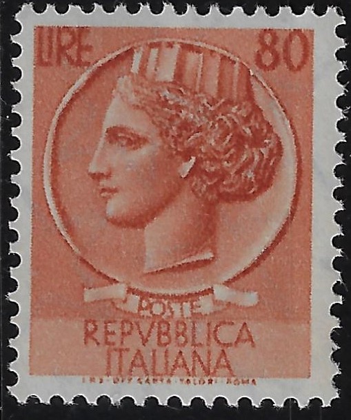 1955 Siracusana £ 80