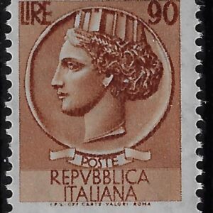 1955 Siracusana £ 90