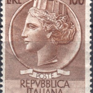 1955 Siracusana £. 100