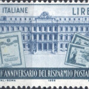 1956 Risparmio postale
