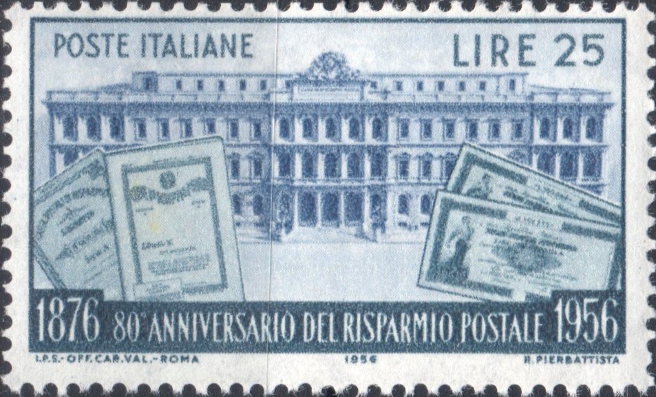 1956 Risparmio postale