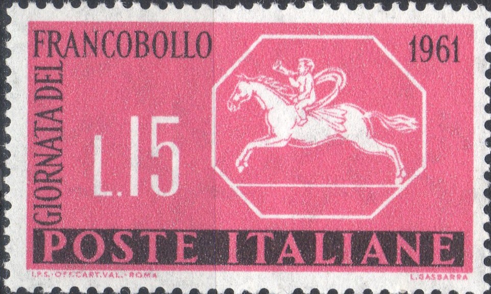 1961 Giornata del Francobollo