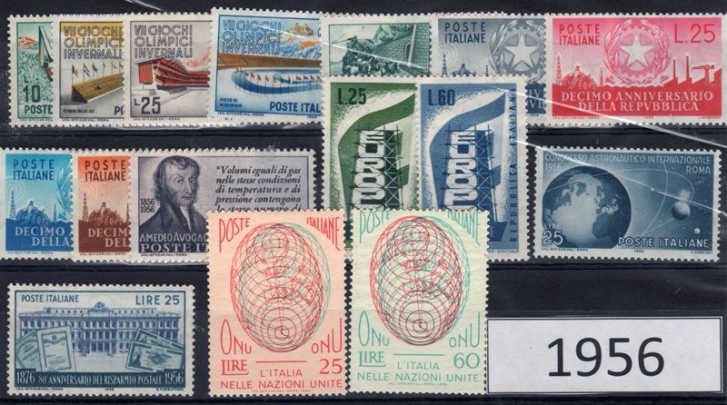 1956 Annata completa