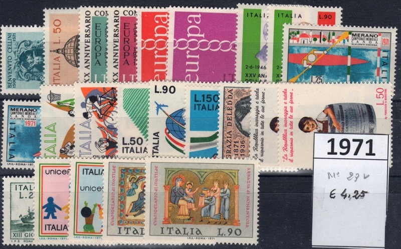 1971 Annata completa