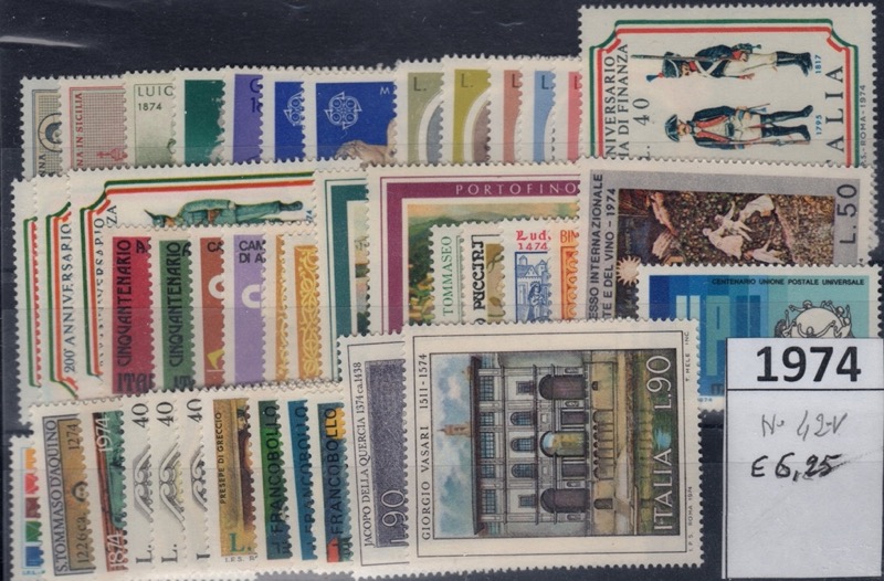 1974 Annata completa