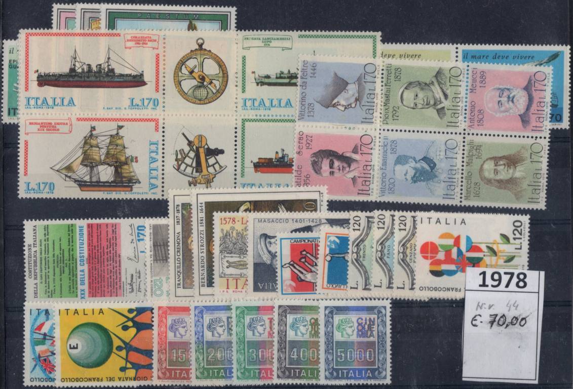 1978 Annata completa