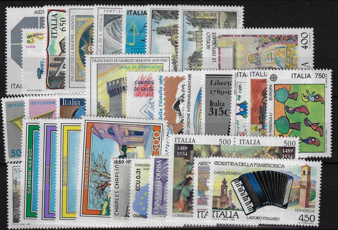 1989 Annata completa