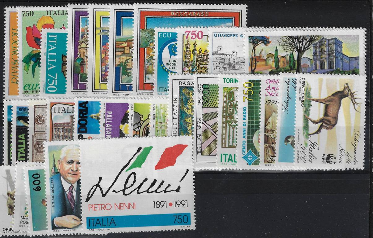 1991 Annata completa