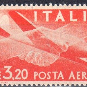 1945 Posta Aerea Democratica £ 3,20