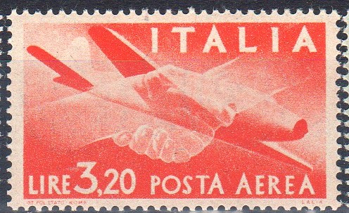 1945 Posta Aerea Democratica £ 3,20