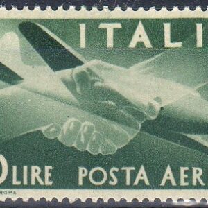 1945 Posta Aerea Democratica £ 50
