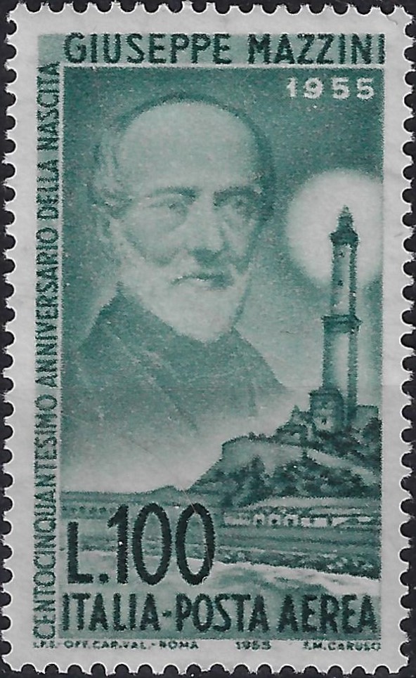 1955 Posta Aerea Stelle Mazzini £ 100