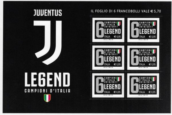 2017 Juventus campione legend le6end