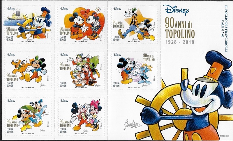 2017 Disney 90° Topolino