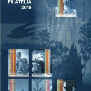 2019 giornata della filatelia - serie democratica