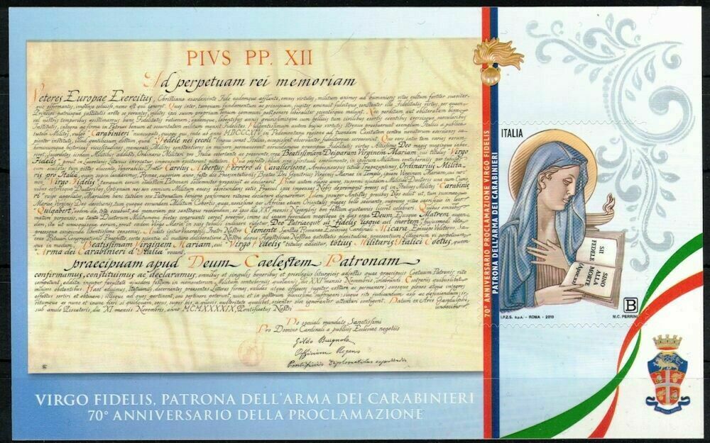 2019 70 anni Virgo Fidelis