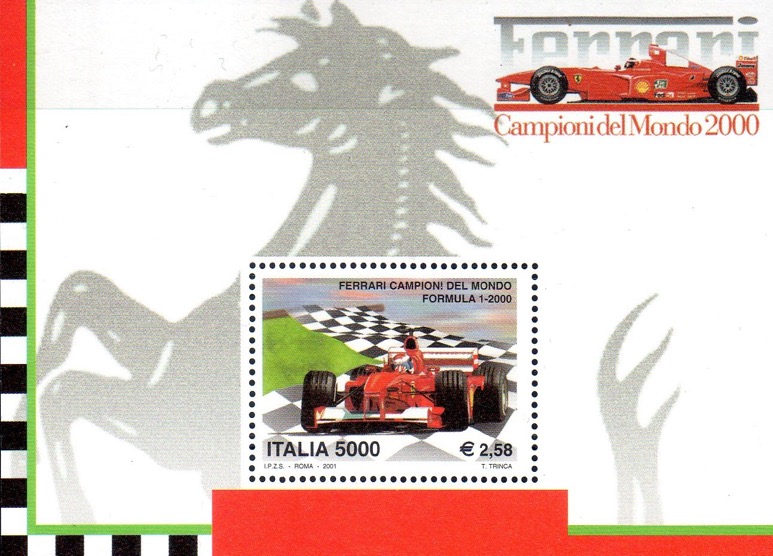 2001 Ferrari campione formula 1
