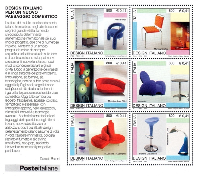 2001 Design Italiano 2° emissione