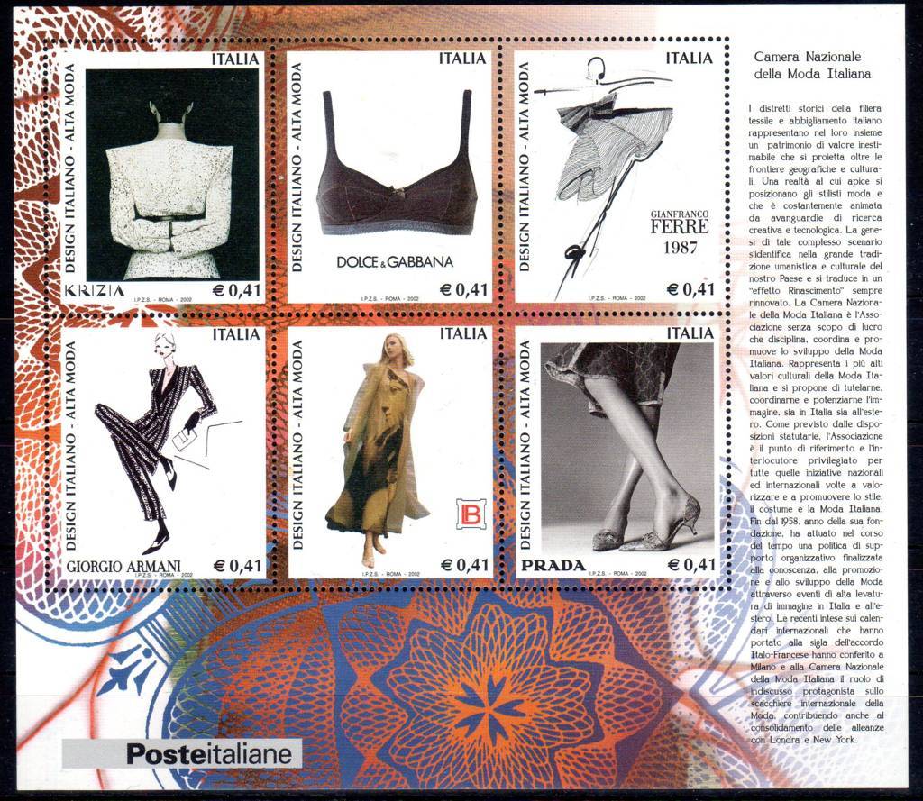 2002 Design Italiano 3° emissione