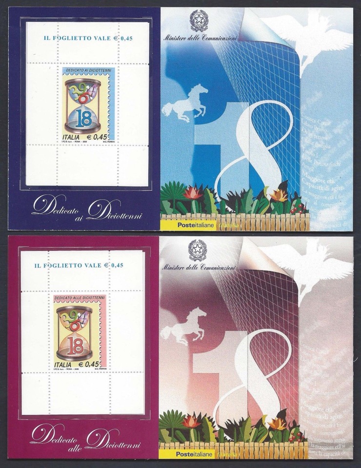 2006 Diciottenni Rosa e Azzurro