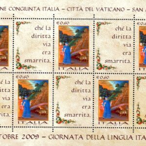 2009 Giornata filatelia - Lingua Italiana congiunta