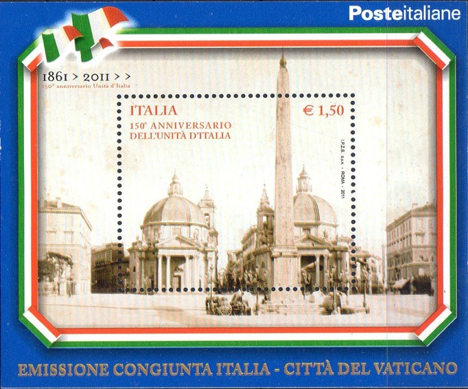 2011 150° Unità Congiunta con Vaticano