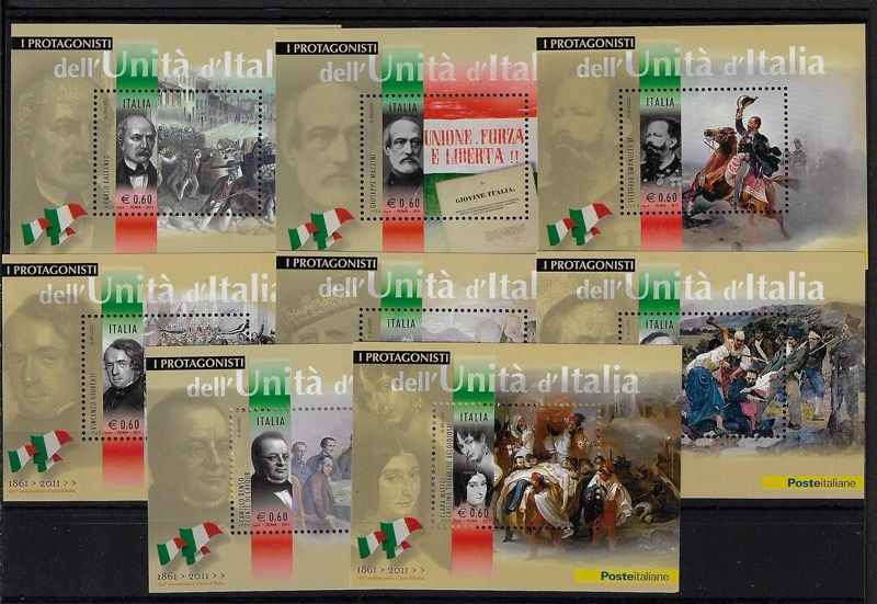 2011 150° Unità d'Italia I protagonisti
