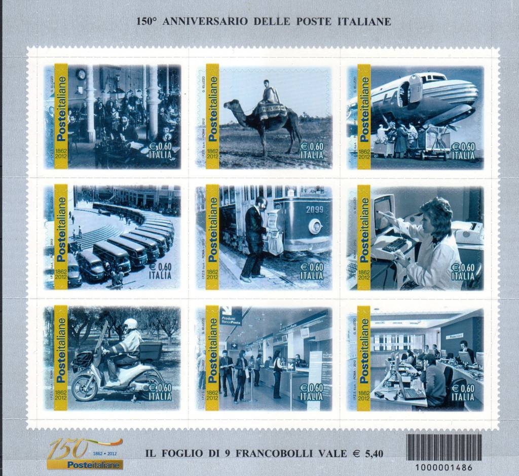 2012 150° Poste Italiane