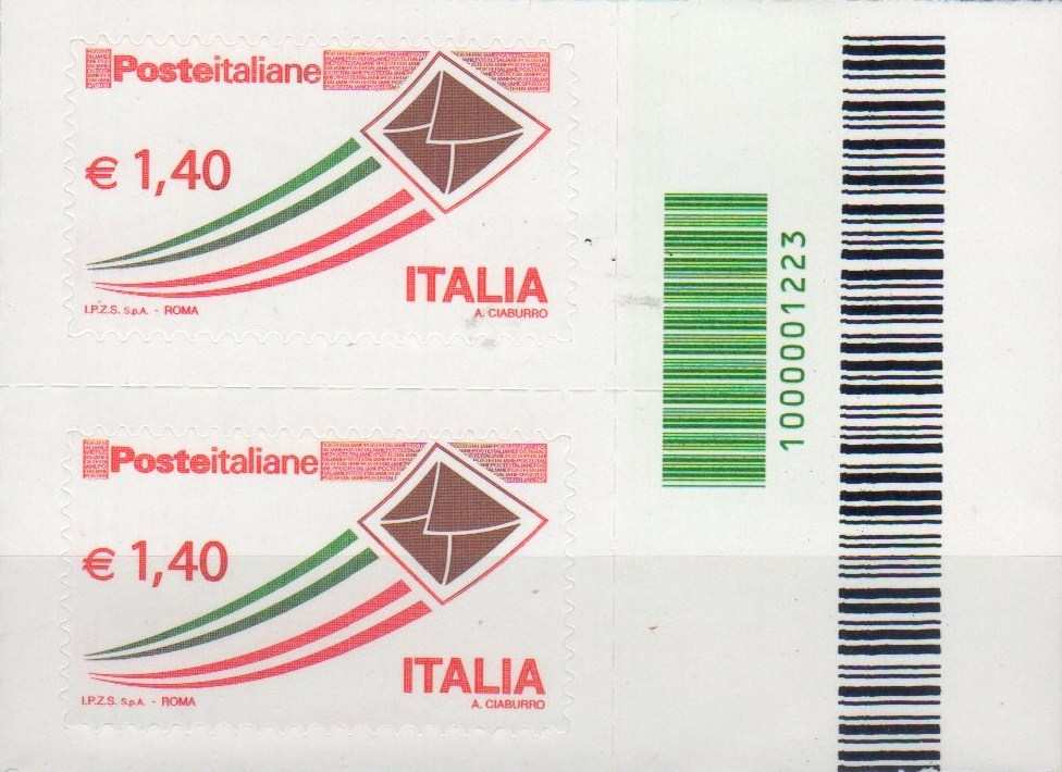 2009 Posta Italiana €. 1,40