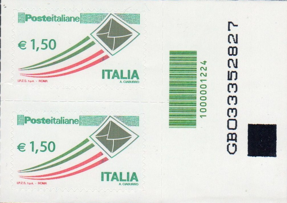 2009 Posta Italiana €. 1,50