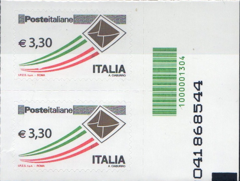 2009 Posta Italiana €. 3,30