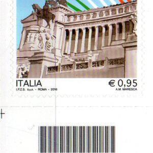 2016 70° Repubblica Italiana basso sinistro