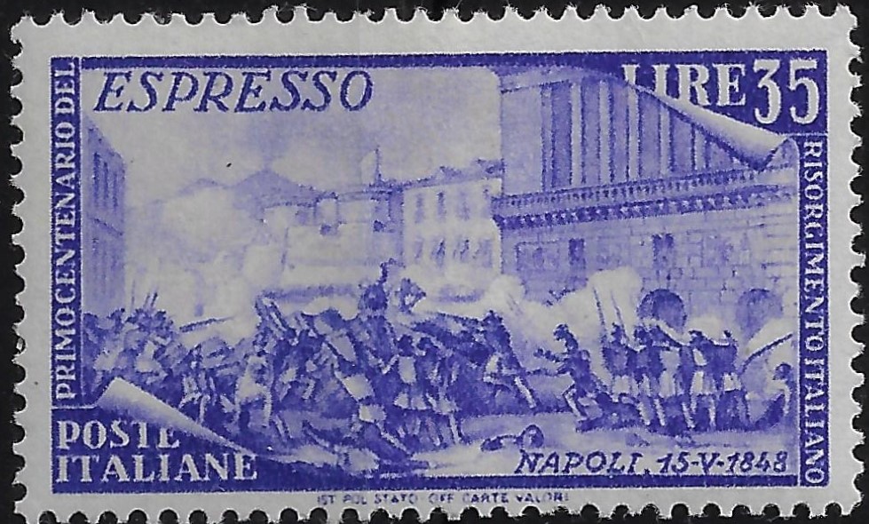 1948 Centenario del Risorgimento Espresso