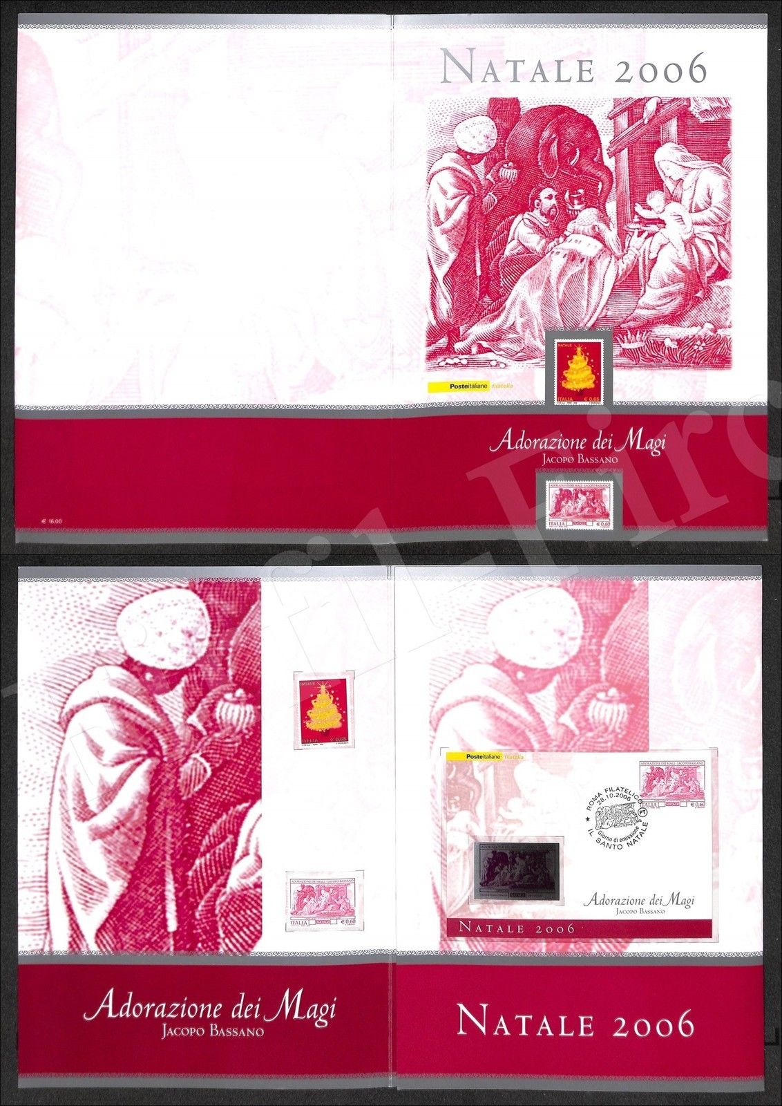 2006 Il Santo Natale 2006 - Lamina D'Argento