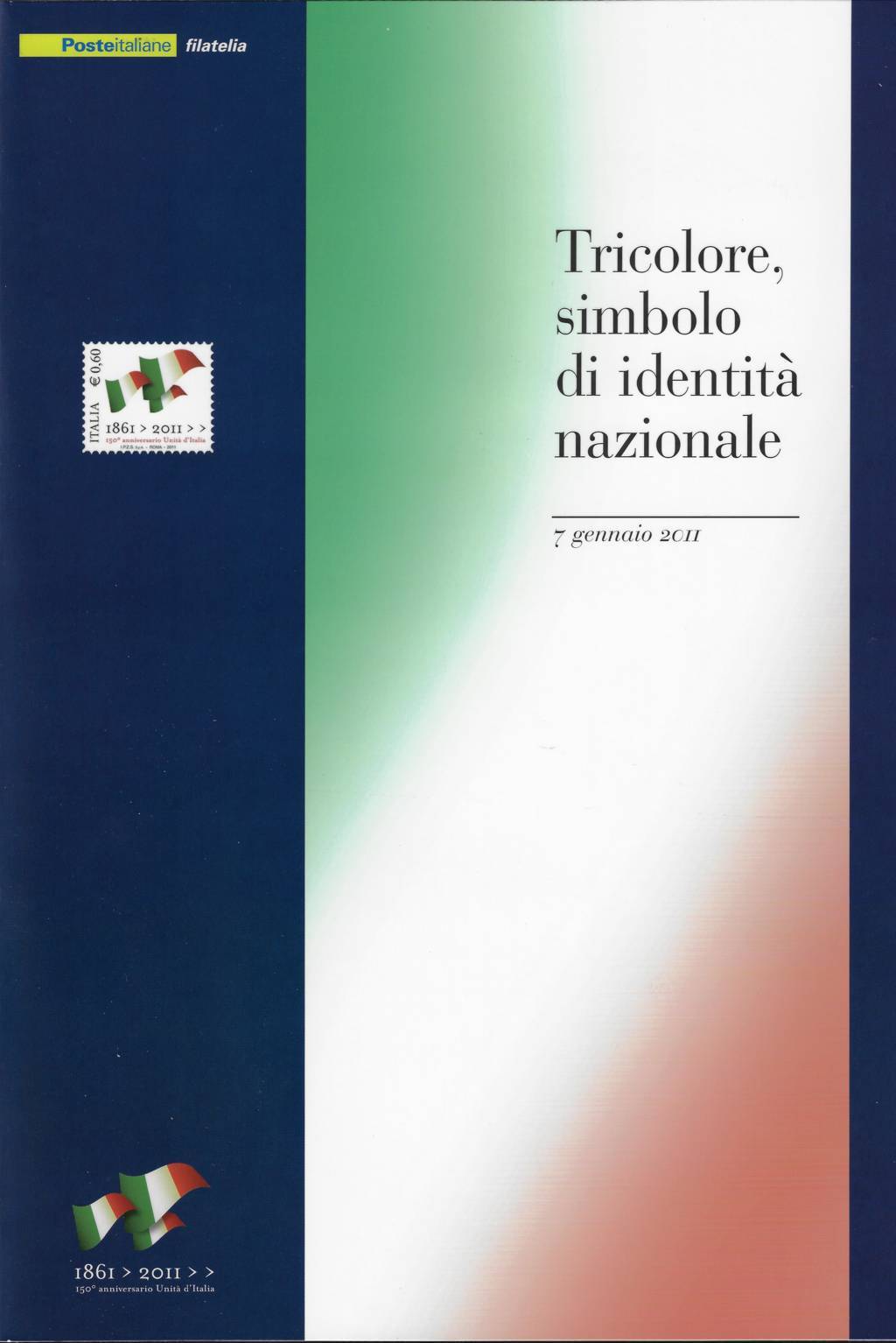 2011 150° anniversario dell’Unità d’Italia (adesivo)