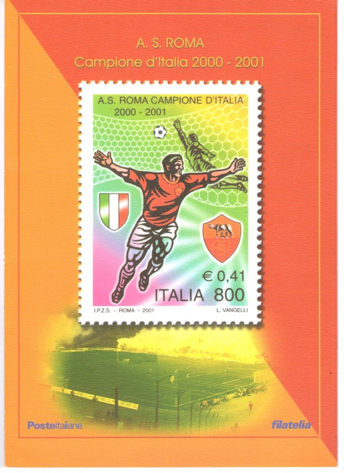 2001 A.S. ROMA Campione d'Italia 2000/2001