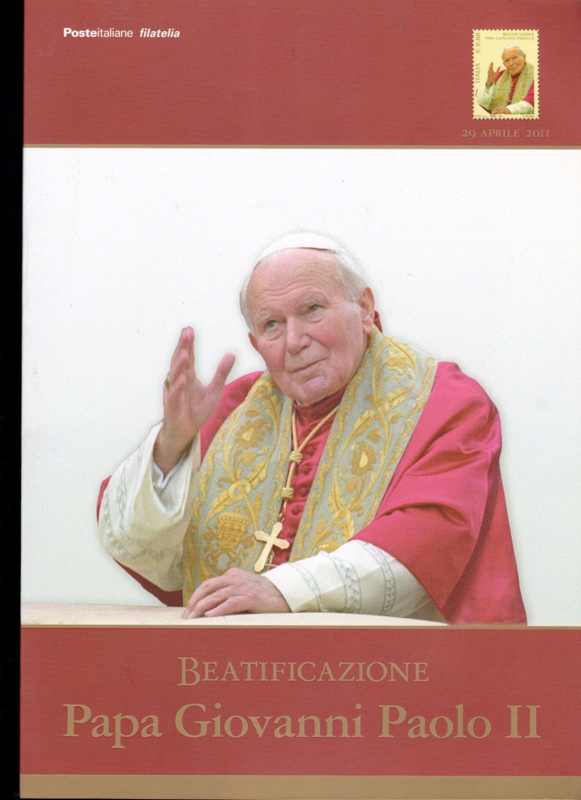 2011 Giovanni Paolo II - lamina argento