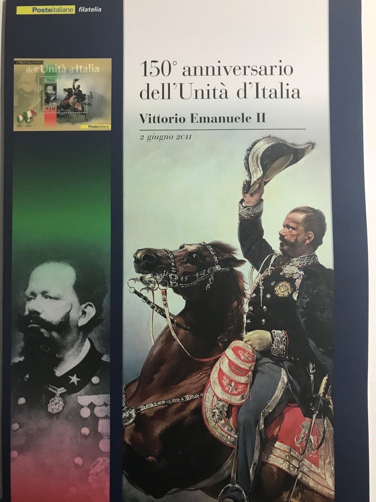 2011 150° anniversario dell’Unità d’Italia (Vittorio Emanuele II)