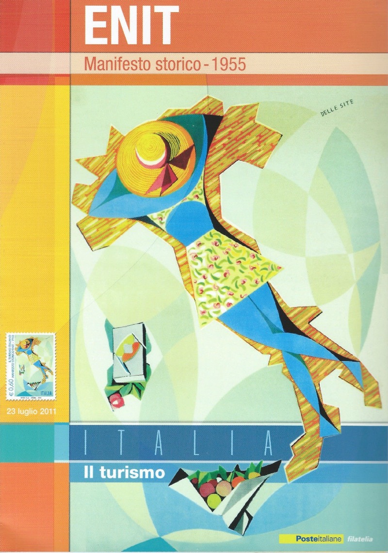 2011 “Il turismo” - Manifesto storico ENIT