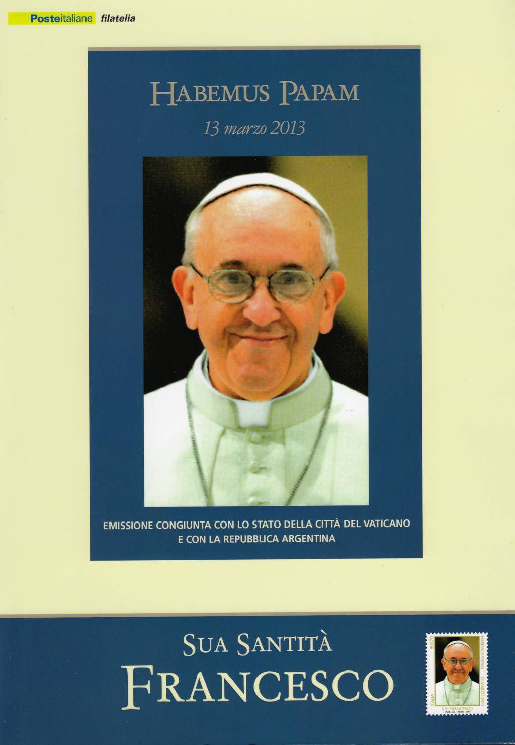 2013 Pontificato di Sua Santità Francesco