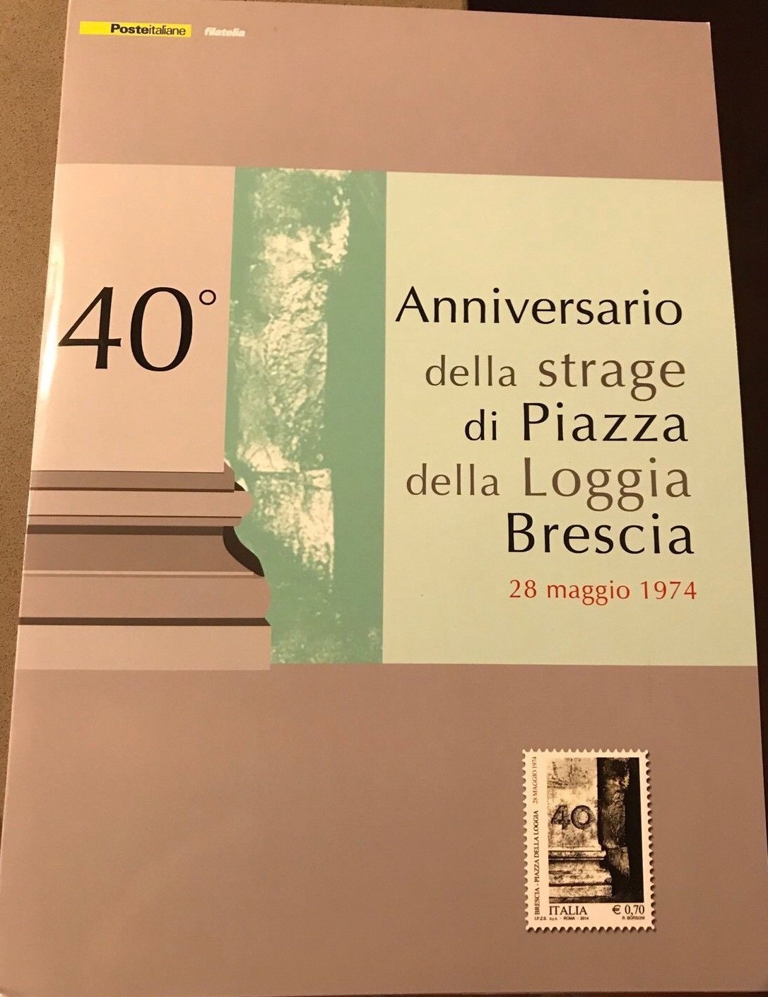 2014 40° anniversario della strage di Piazza della Loggia in Brescia