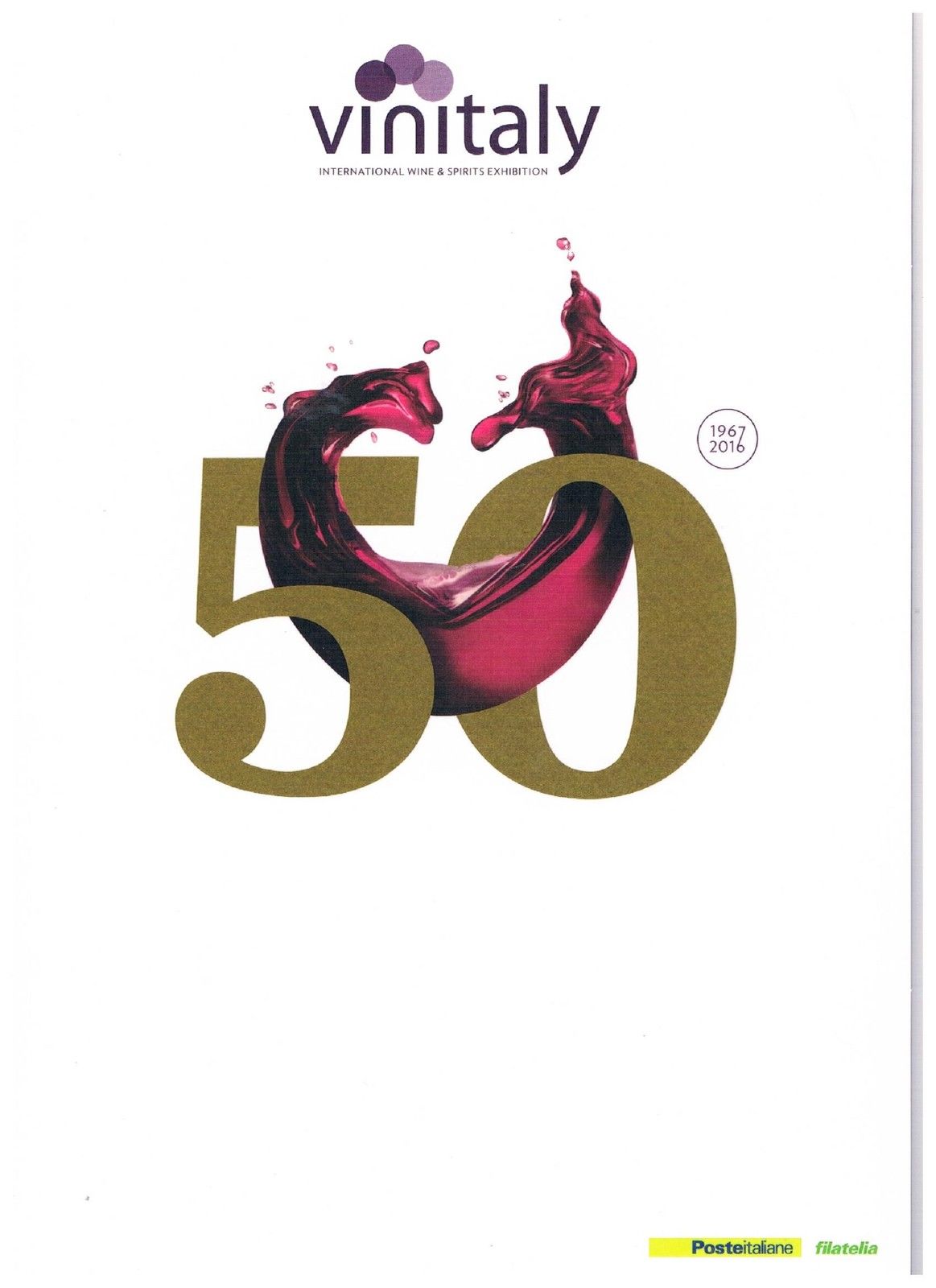 2016 Logo Vinitaly 50°