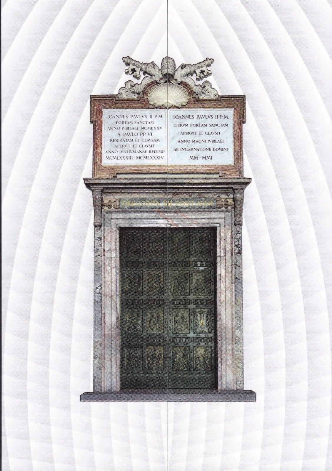 2016 Porta santa lamina d’oro